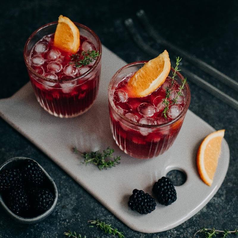 Braambessen mocktail - Candico