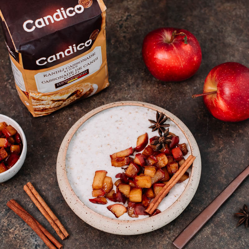 Overnight appeltaart oats