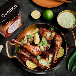 Peruaanse kip met Aji Verde saus