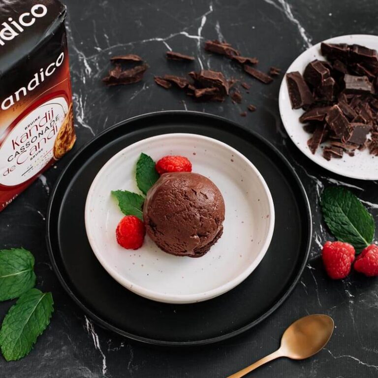 Chocoladesorbet